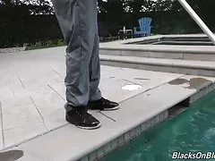 Porno Hure Amy Brooke fickt ein Fan!