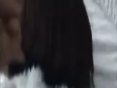 Junge Wet Hairy Asian Babe Fingered und gefickt