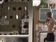 Erotik sie nimmt zwei schwarze schwänze