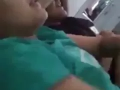 Ältere Frau mit einem großen Esel Teil 5