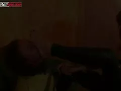 Asian Teen Hat Fest DP auf der Couch Messy Facial