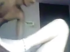 Reife nutten frau im fenster