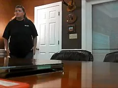 Redhead Fat Chubby Ex GF mit großen Titten Reiten Hahn, p2